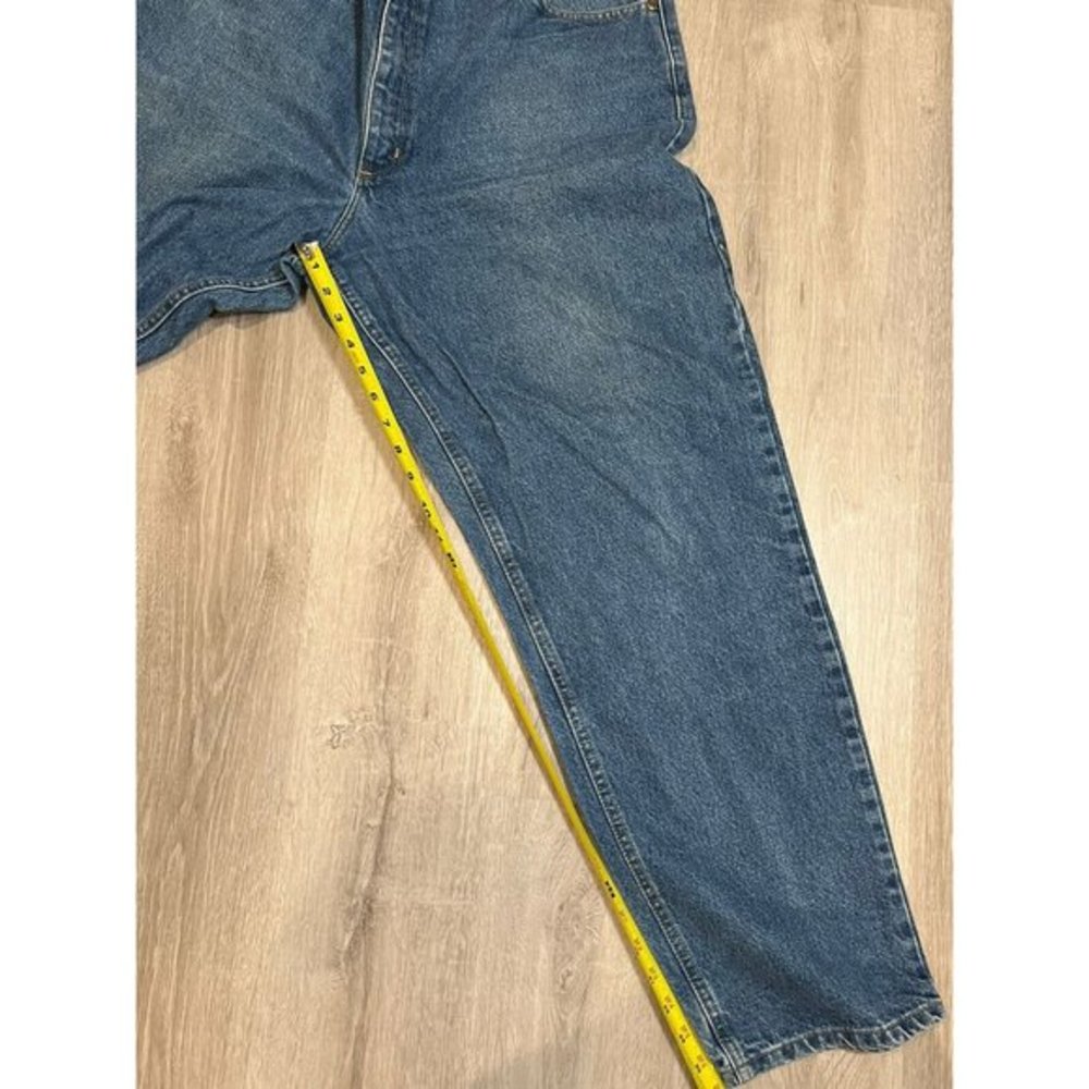 Carhartt B17 DST Jeans Men's‎ 42x32 Relaxed Fit Straight Leg Denim Blue - Picture 3 of 7